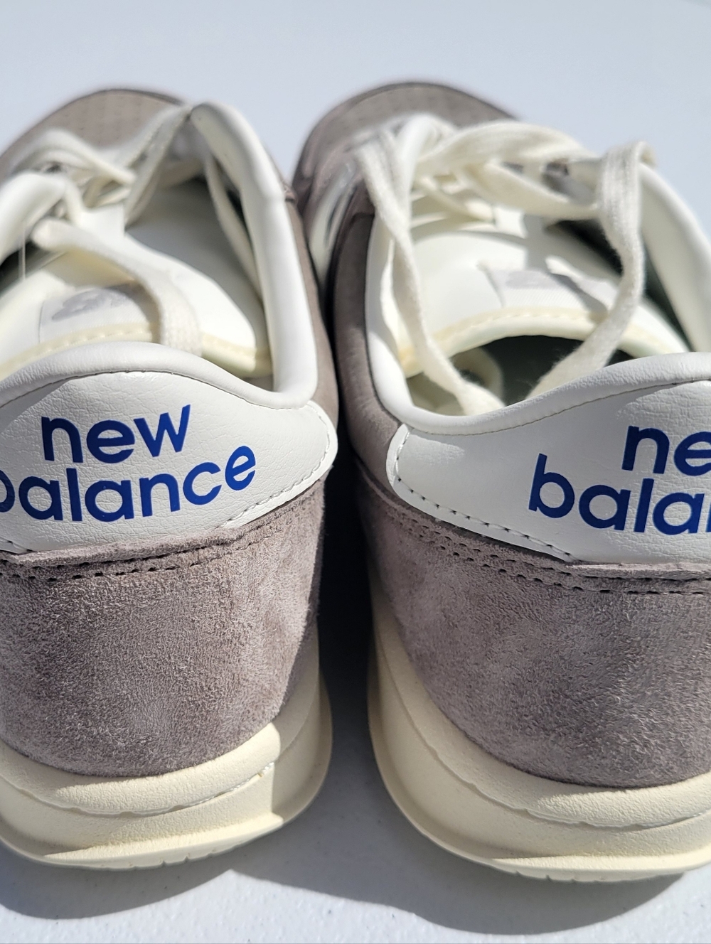 Mens Size 9 New Balance T500 sneakers in brown and white, brand new in box - Picture 13 of 16